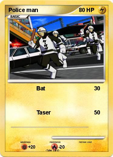 Pokemon Police man