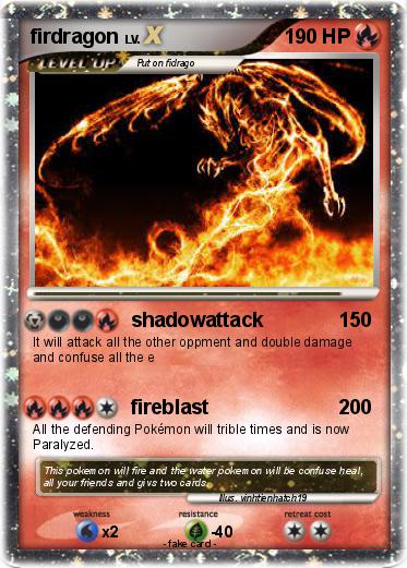 Pokemon firdragon