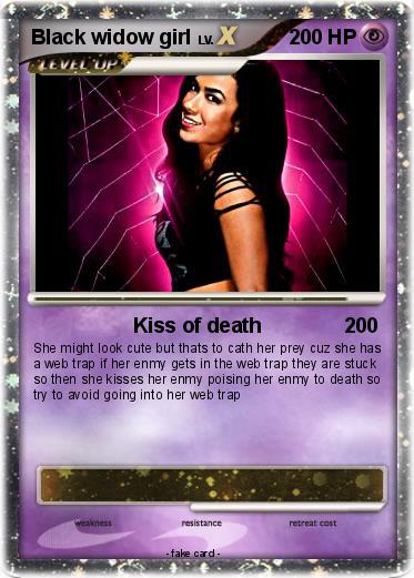 Pokemon Black widow girl