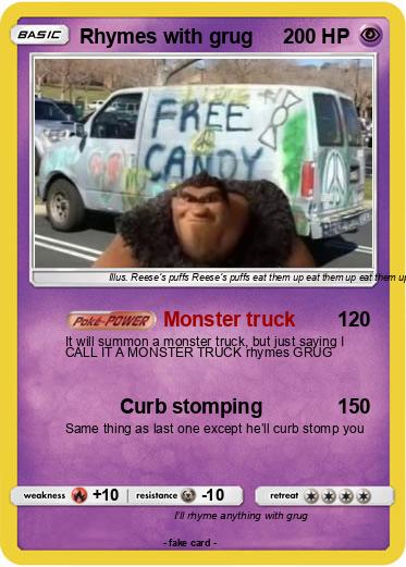 Pokemon Rhymes with grug