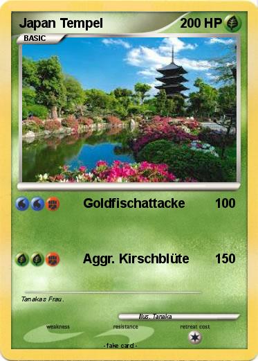 Pokemon Japan Tempel