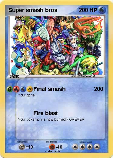 Pokemon Super smash bros