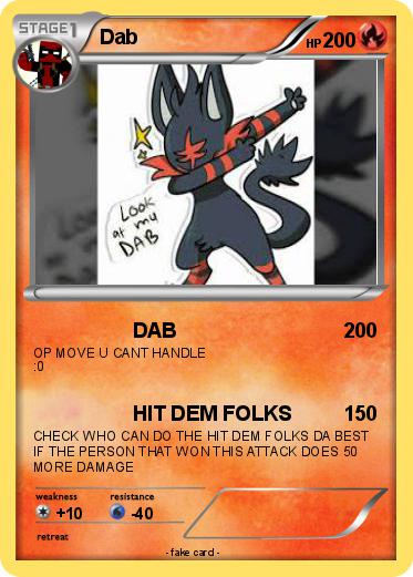 Pokemon Dab