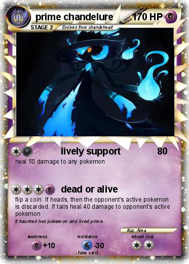 Pokemon prime chandelure