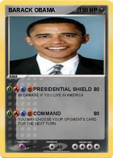 Pokemon BARACK OBAMA