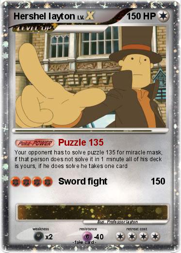 Pokemon Hershel layton