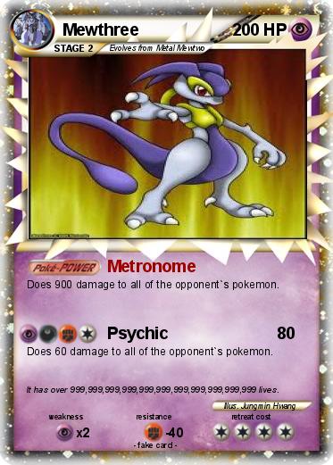 Pokemon Mewthree