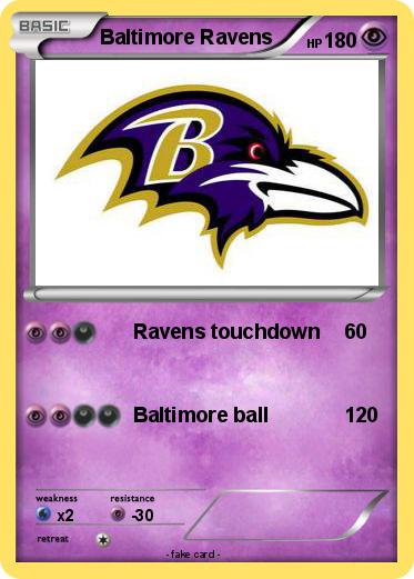 Pokemon Baltimore Ravens