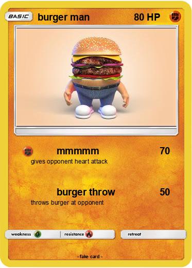 Pokemon burger man