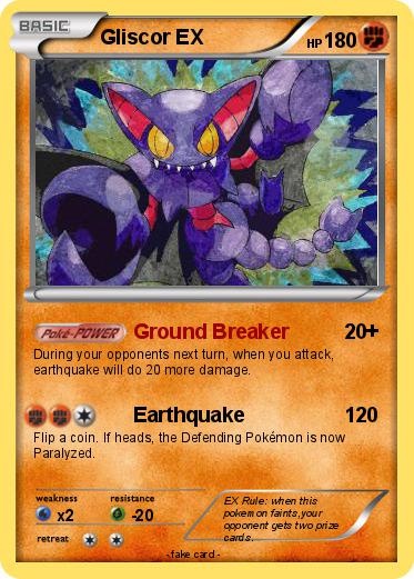 Pokemon Gliscor EX