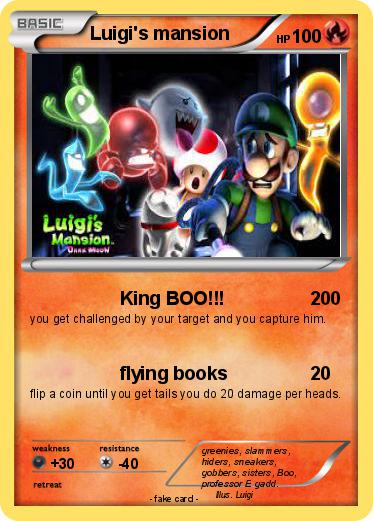 Pokemon Luigi's mansion