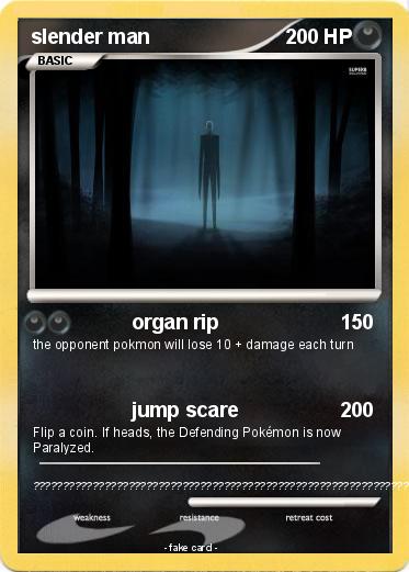 Pokemon slender man