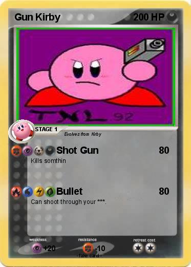 Pokemon Gun Kirby