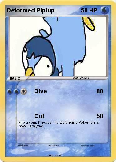 Pokemon Deformed Piplup
