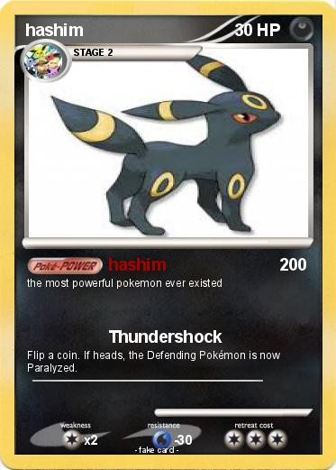 Pokemon hashim