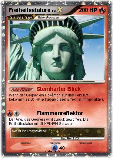 Pokemon Freiheitsstature