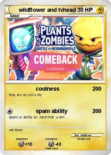 Pokemon wildflower and tvhead