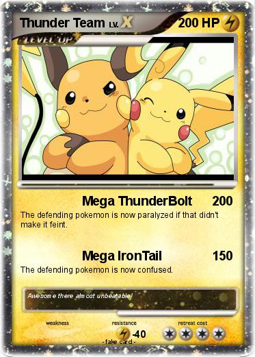 Pokemon Thunder Team