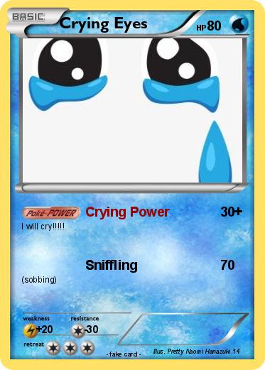 Pokemon Crying Eyes