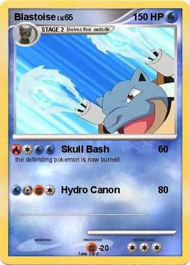 Pokemon Blastoise