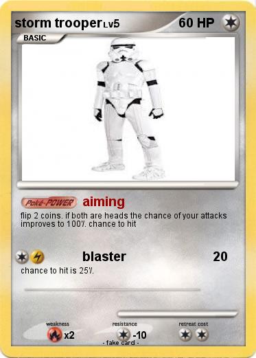 Pokemon storm trooper