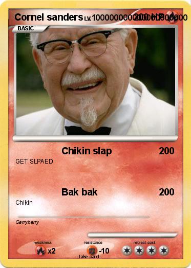 Pokemon Cornel sanders