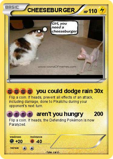 Pokemon CHEESEBURGER