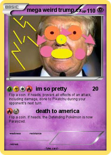 Pokemon mega weird trump ex