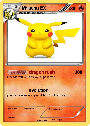 Pokemon Mriachu EX