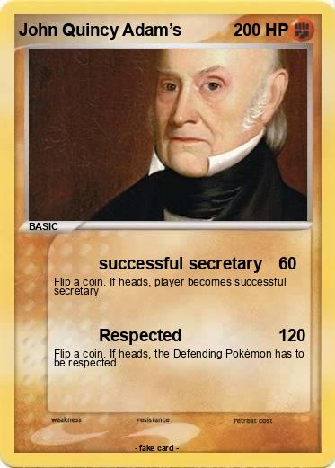Pokemon John Quincy Adam’s