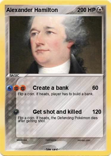 Pokemon Alexander Hamilton