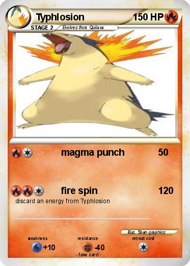 Pokemon Typhlosion
