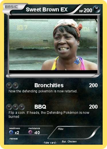 Pokemon Sweet Brown EX