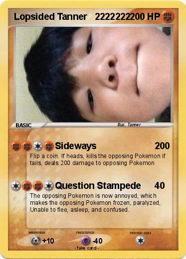 Pokemon Lopsided Tanner   2222222
