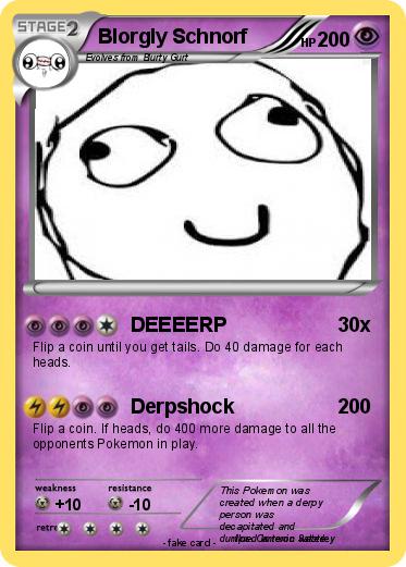 Pokemon Blorgly Schnorf