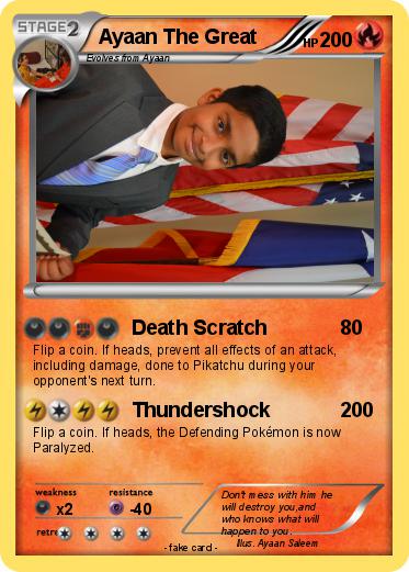 Pokemon Ayaan The Great