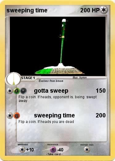 Pokemon sweeping time