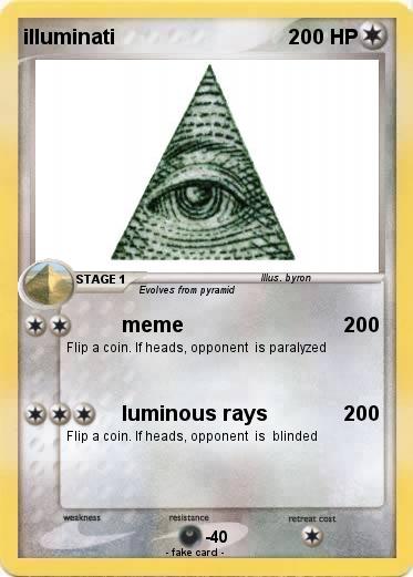 Pokemon illuminati