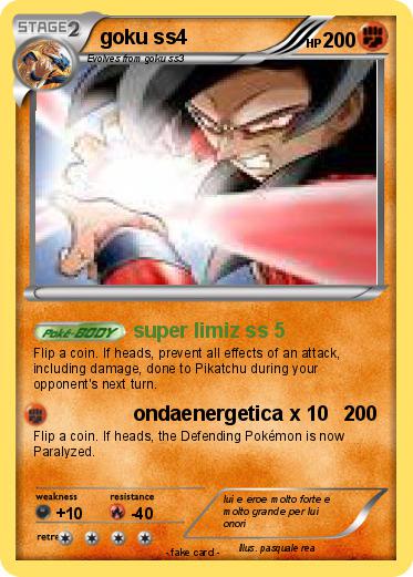 Pokemon goku ss4