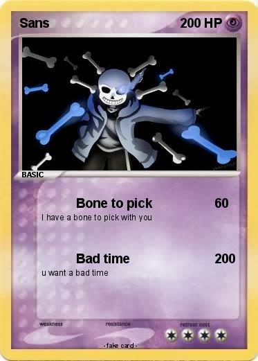 Pokemon Sans