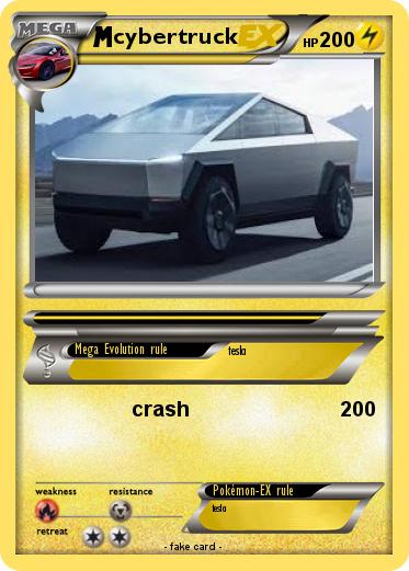 Pokemon cybertruck