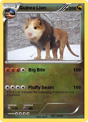 Pokemon Guinea Lion