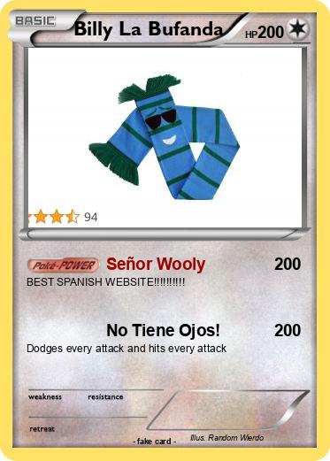 Pokemon Billy La Bufanda