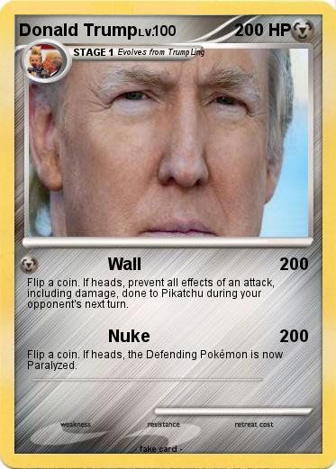 Pokemon Donald Trump