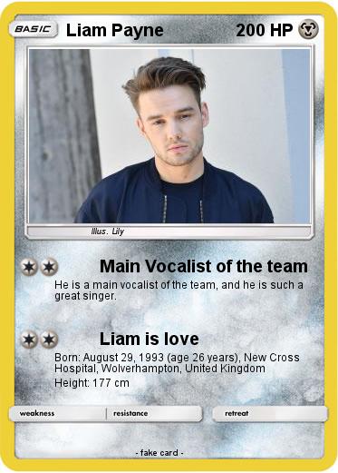 Pokemon Liam Payne