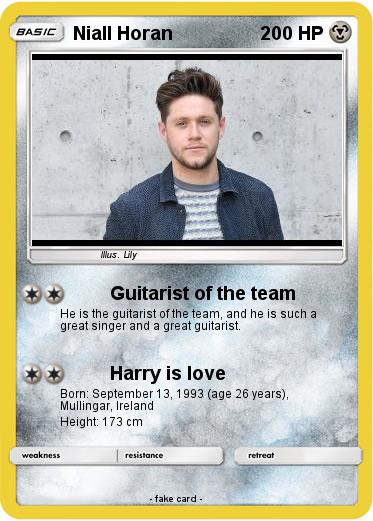 Pokemon Niall Horan