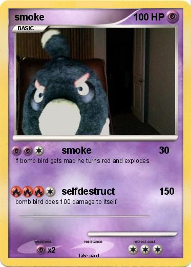 Pokemon smoke