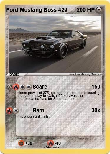 Pokemon Ford Mustang Boss 429
