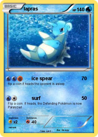 Pokemon lapras