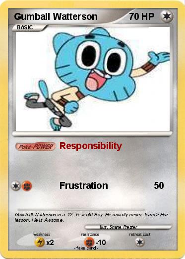 Pokemon Gumball Watterson